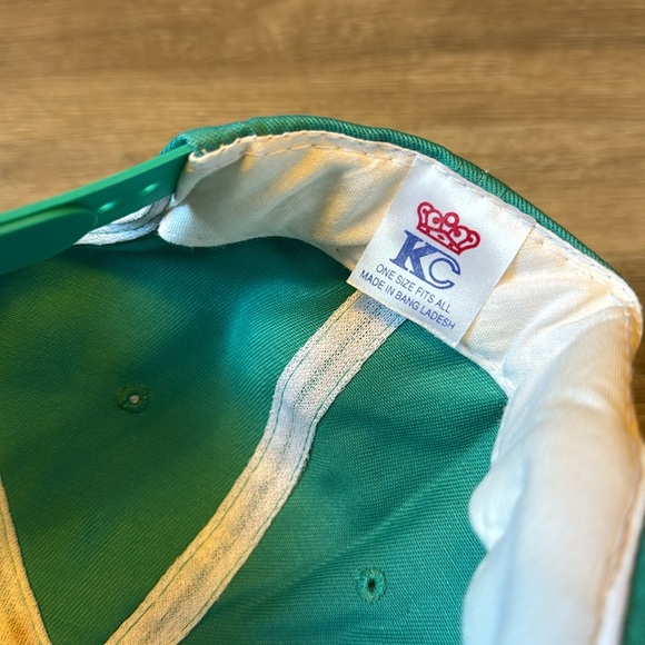 Vintage John Deere Snapback / Trucker Style / Rope / Teal - Picture 6 of 7